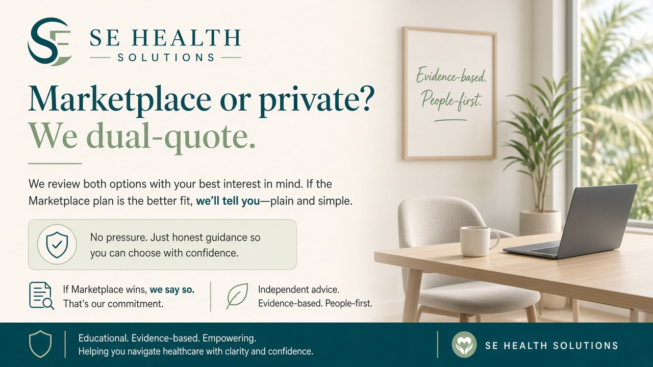 Marketplace or private dual quote